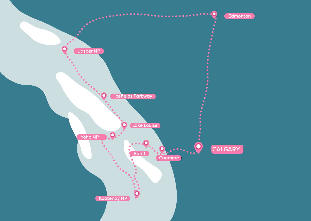 carte-itineraire-2semaines-rocheuses